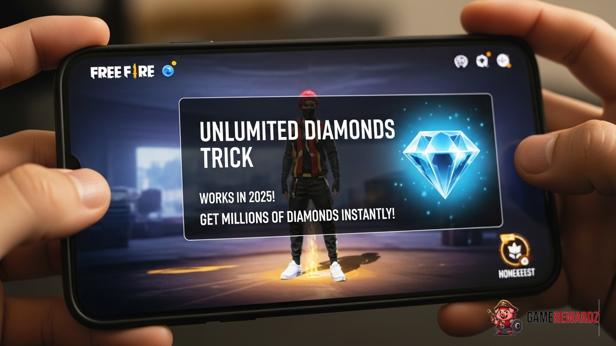 Unlimited Diamonds Trick in Free Fire 2025